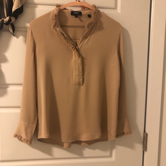 Theory silk blouse - Picture 1 of 5